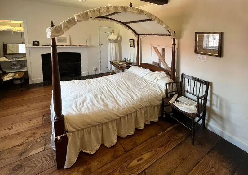 Jane Austen's bedchamber