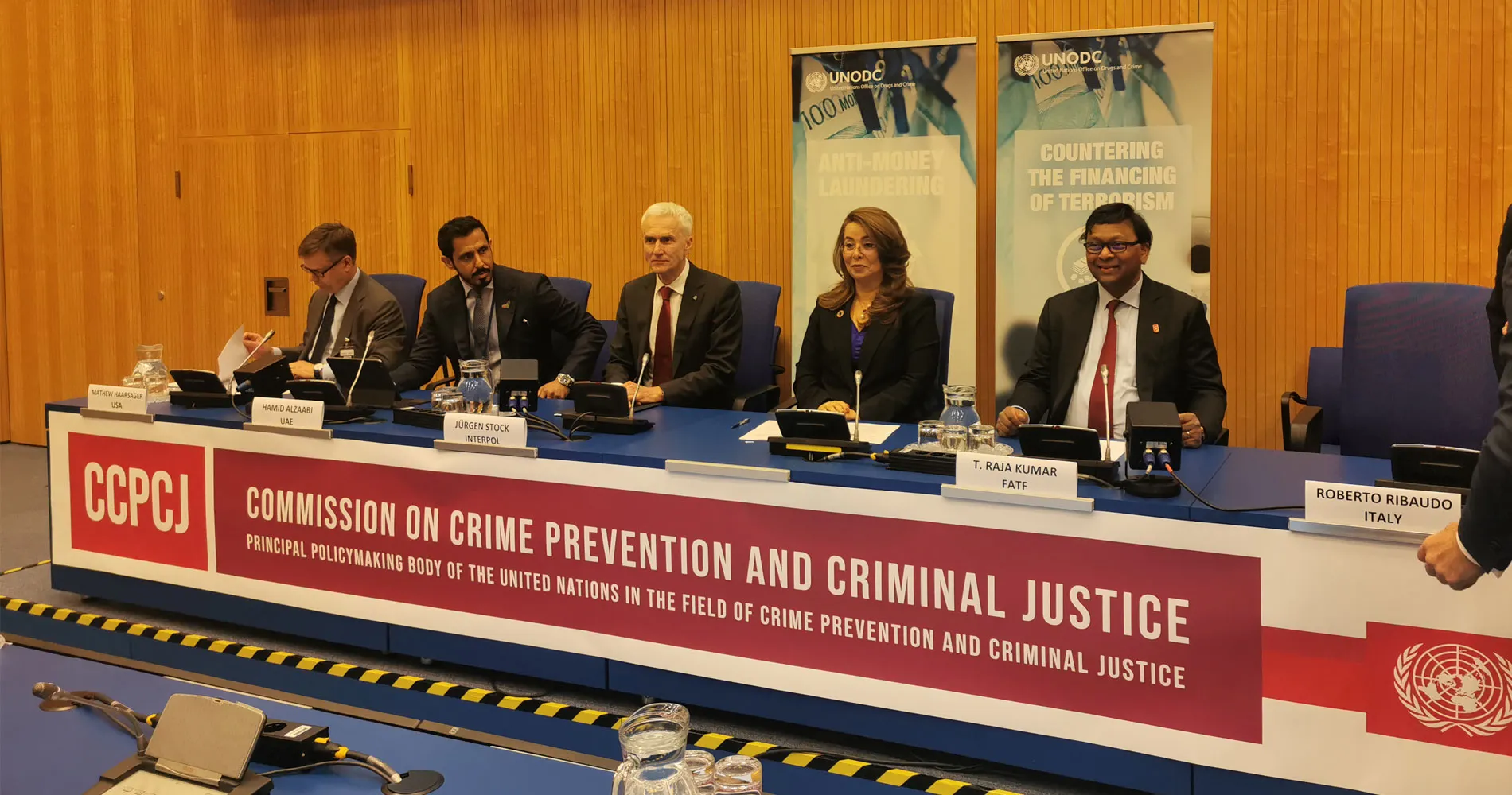 المؤتمر الثالث والثلاثون للجنة الأمم المتحدة لمنع الجريمة والعدالة الجنائية، من 13 الى17 مايو 2024