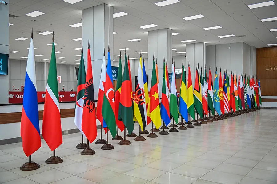 Kazan Forum 2024 Flags