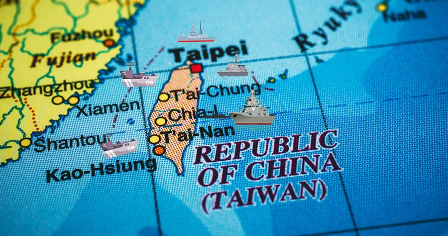 Map of Taiwan