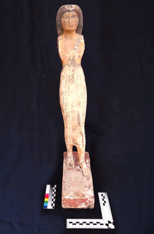 wooden statue