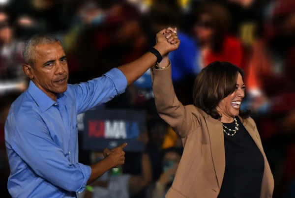 Obama and Harris